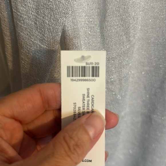 NWT 3/4 Sleeve 3 Button Cardigan - Picture 6 of 6